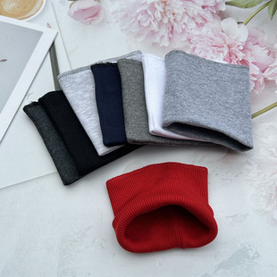 秋裤 脚口棉毛加宽肥成人加长里面穿保暖收口弹性松紧螺纹全棉辅料