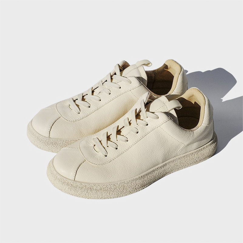 头层牛皮板鞋milch休闲复古