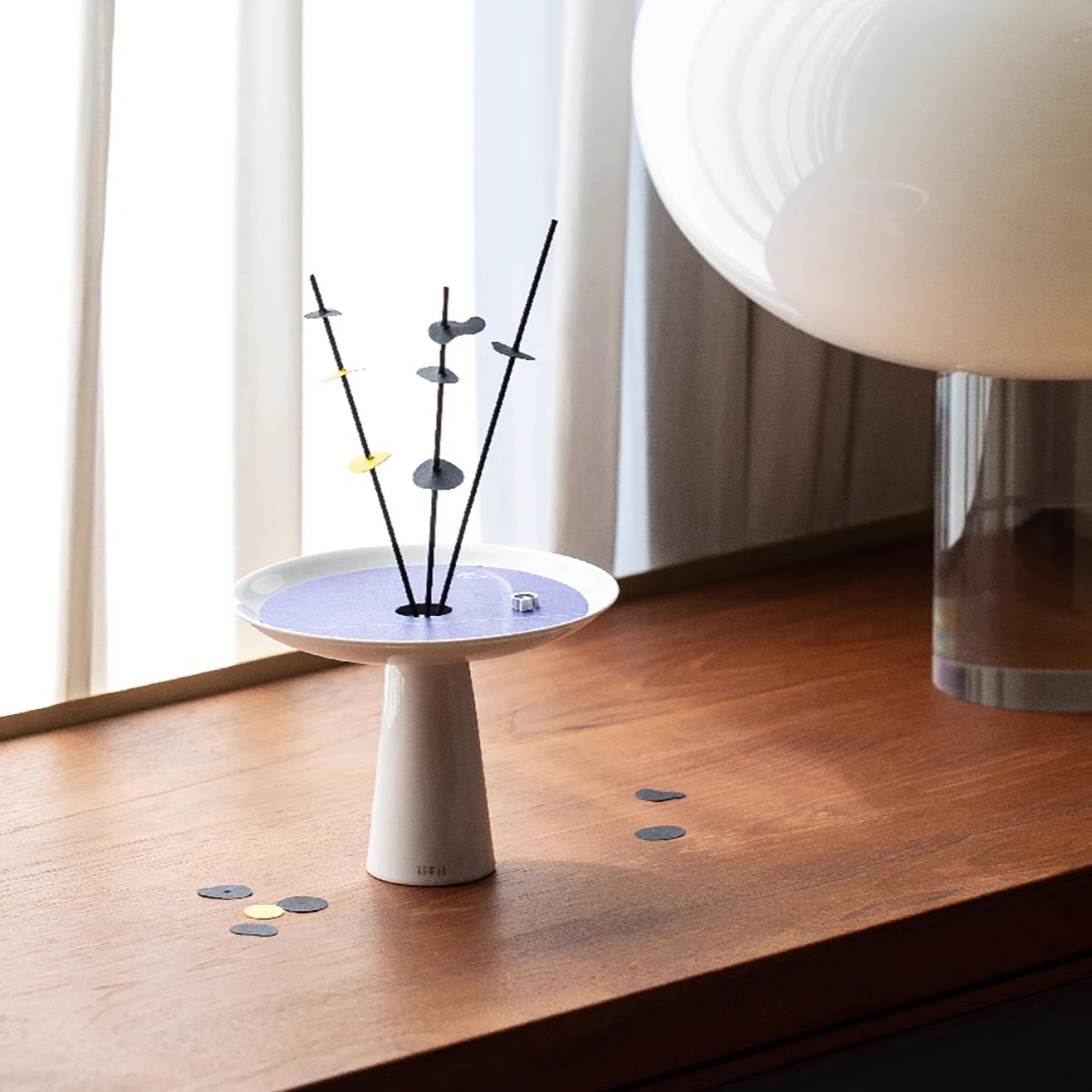 离题LiTTiL 剪香无火香薰中式香氛精油扩香陶瓷摆件送礼