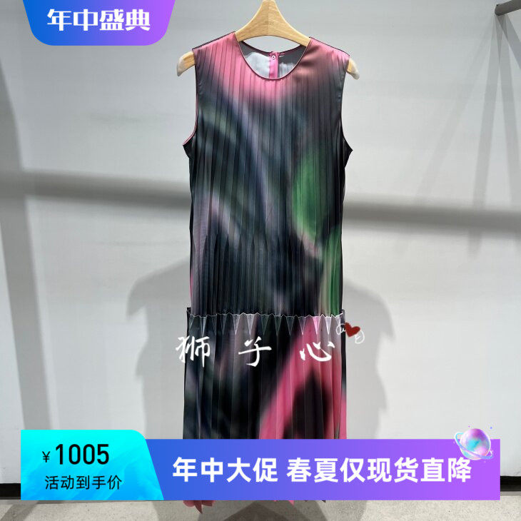 狮子心JN/江南国内专柜正品26夏无袖连衣裙5Q5G10430-1795