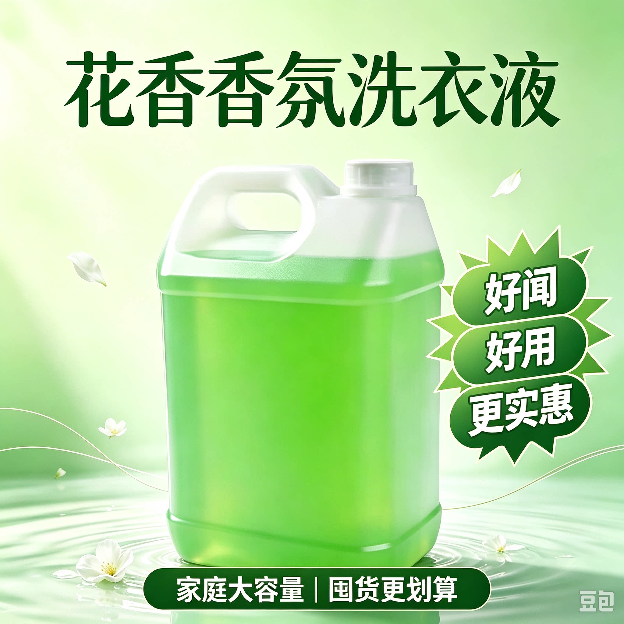 9斤大桶花香散装洗衣液好用好闻常规洗衣液