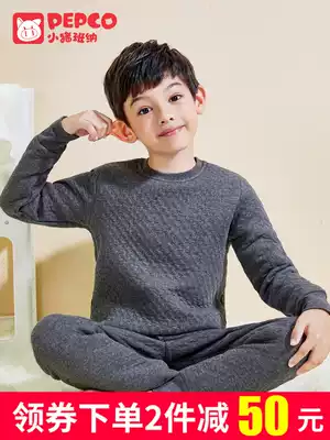 Boys underwear set cotton Winter Children hot clothes three layers cotton autumn winter baby autumn clothes sanitary pants