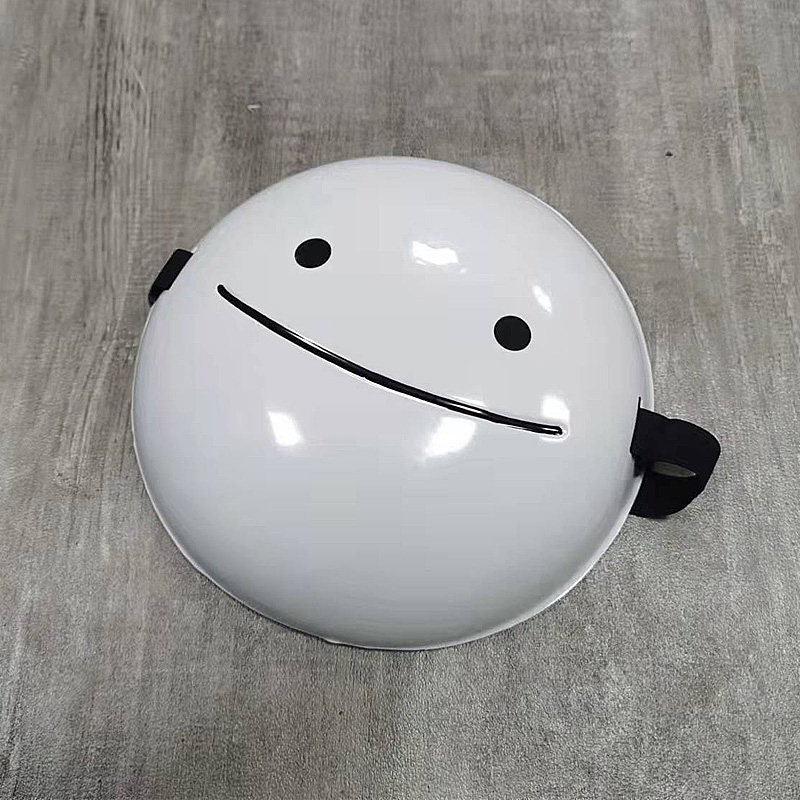 我的世界梦幻梦想面具 dream周边微笑面具cosdream面具