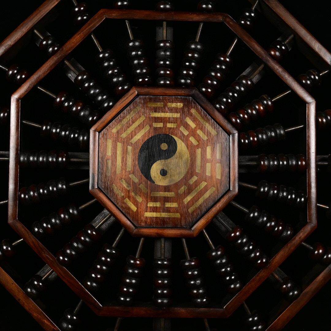 八卦算盘太极挂墙屏风