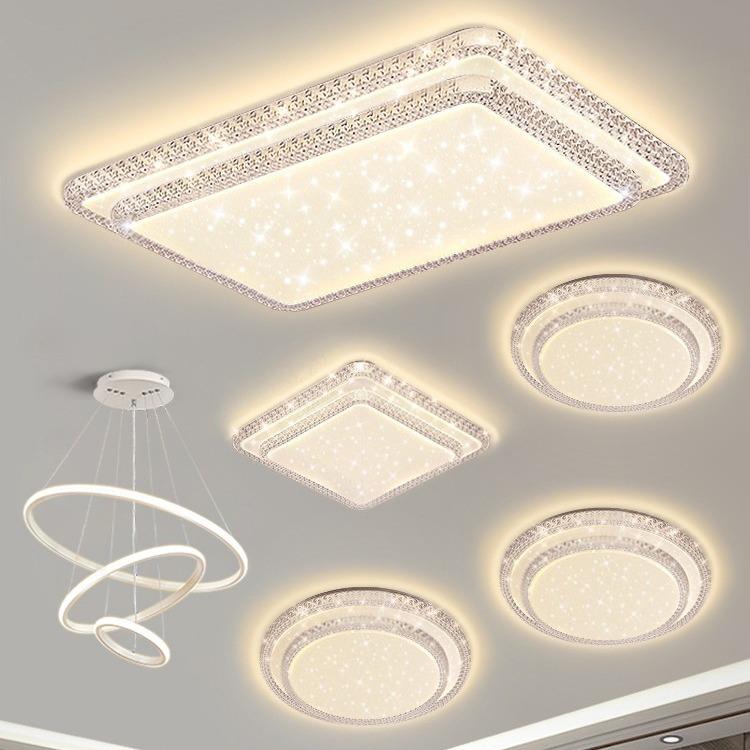 新款客厅灯LED吸顶灯漫天星空灯具现代简约大气轻奢大厅主灯