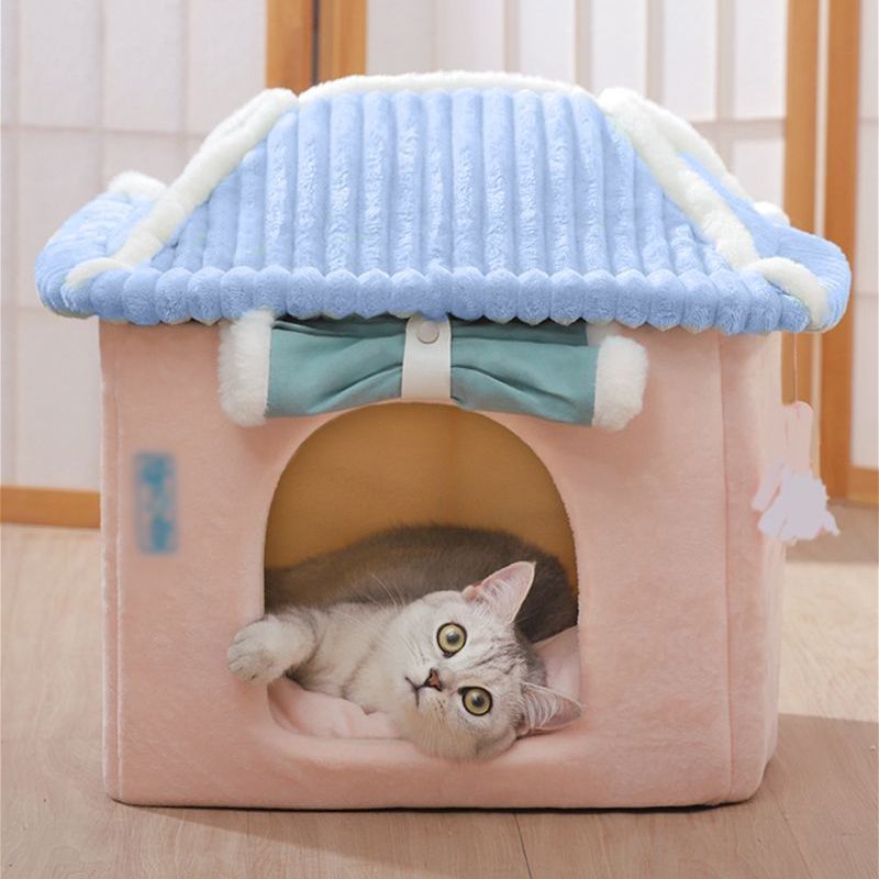 猫窝封闭式别墅可猫屋房