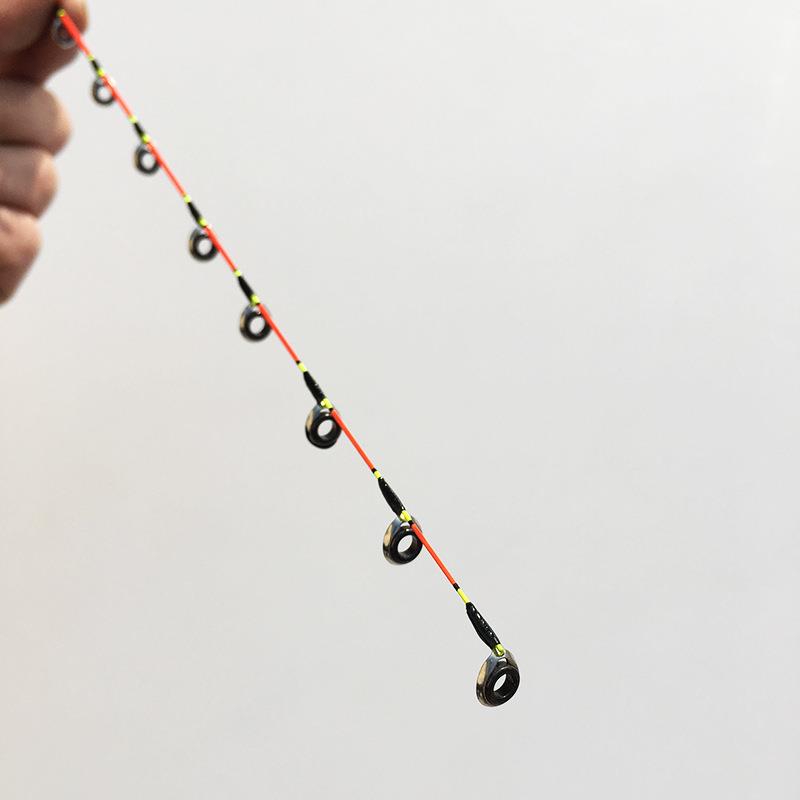 全瓷环抛投钛合金竿稍激流筏竿稍海钓竿梢筏钓竿杆稍船筏竿挂泥鳅