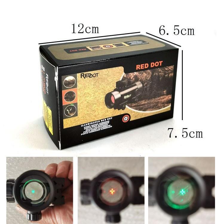 红点户外单筒望远镜RD1X40寻物镜望远观物镜十字瞄点弹弓寻物镜子