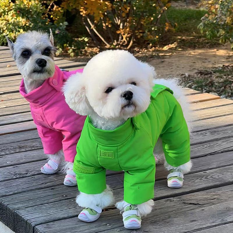 fokw狗鞋冬季宠物棉鞋加