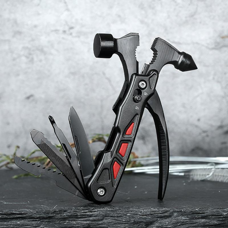 多功能救生锤子车载破窗户外露营便携组合小刀钳子家用维修工具