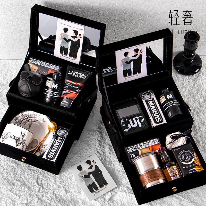伴郎伴手礼婚礼实用男士高级感商务新郎结婚送兄弟团生日礼物礼盒