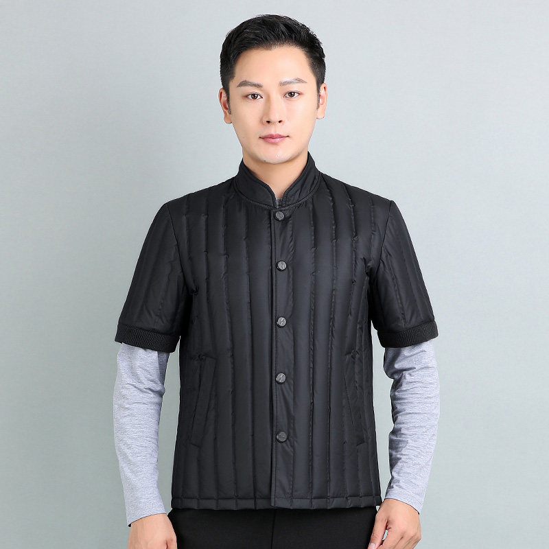 背心坎肩楠溪龙男士羽绒马甲