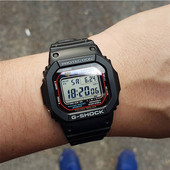 M5610 B5600 卡西欧G SHOCK光能电波方块运动手表GW
