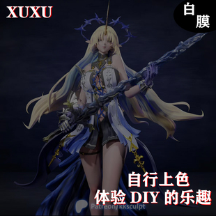 鸣潮卡提希娅GK手办生日礼物动漫模型 14K高精度机箱摆件汽车摆件