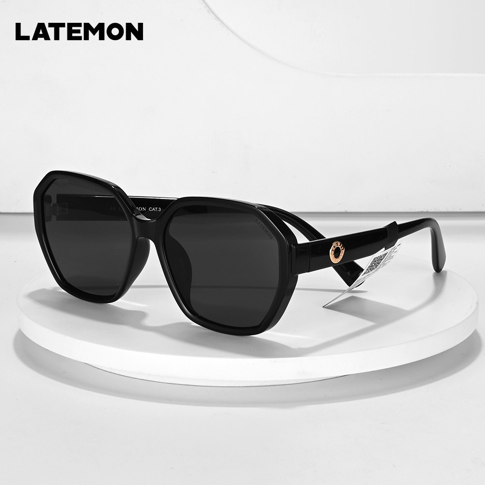 浪特梦高清太阳镜时尚潮流女士黑色开车眼睛尼龙墨镜韩版T30155