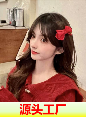 秋冬款丝绒天鹅绒女童公主发饰