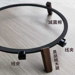 华为Sound X音响支架SE音箱底座X New桌面金属实木避震架子X4支架