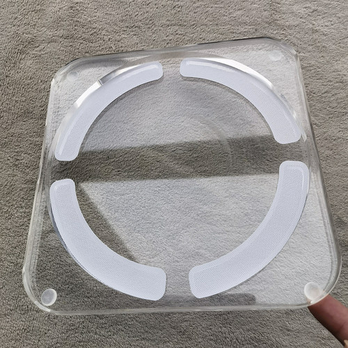 Mac mini/studio桌面底座防尘胡桃实木支架散热通风迷你电脑支撑