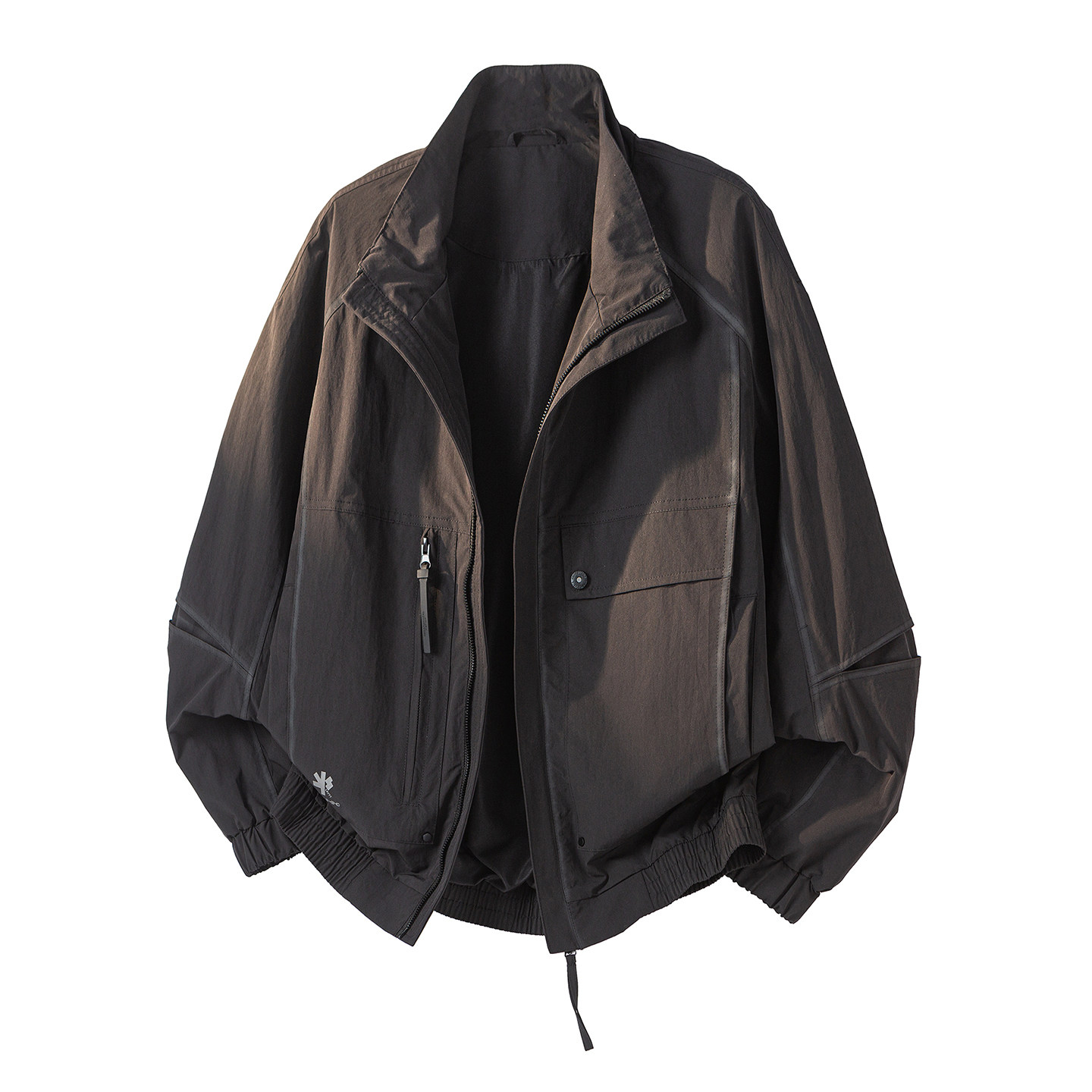 2026春装新款立领夹克衫2628P120黑色穿到190斤，男装夹克，电商D227