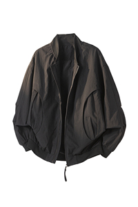 2026春装新款棒球领夹克衫  26506  P105 黑色 穿到200斤图片