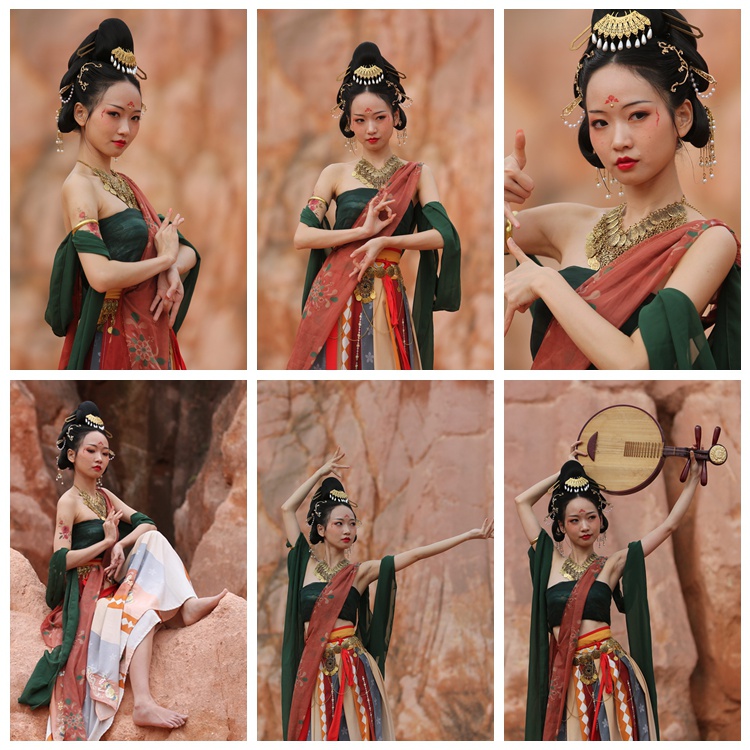 RAW原图梦回敦煌写真索尼佳能原片精修调色修图练习CR2图片PS素材
