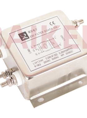 EMI FILTER 深谷 SGAF4-30A 250VAC 50/60HZ HPF 25/085/21滤波器