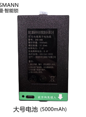 德施曼锂电池5000mAh3900mAh