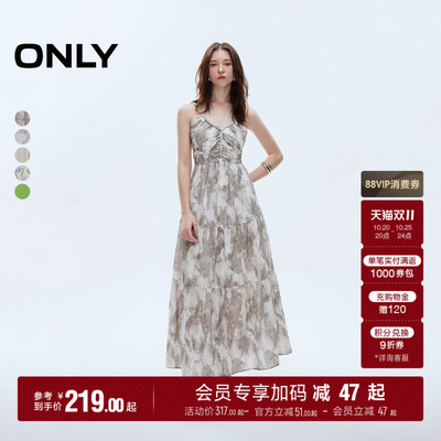 ONLY时尚潮流吊带连衣裙