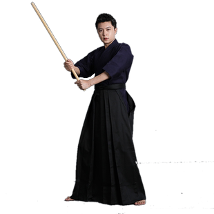 日本剑道服裙袴裤男女比赛训练剑道服套装cos合气道裤裙剑道衣服