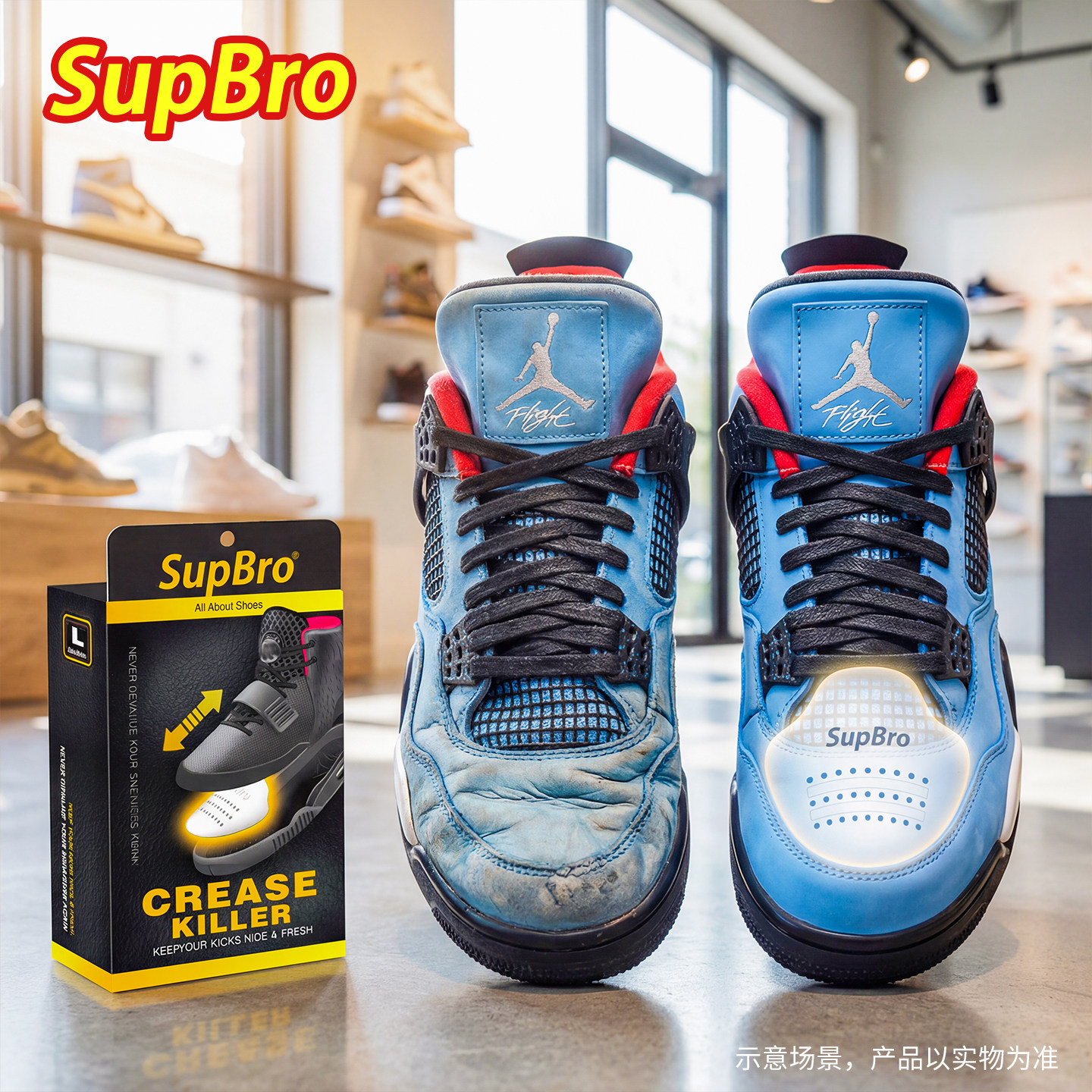 现货SupBro防皱鞋盾 防折痕AJ神器 鞋撑 球鞋护盾 防
