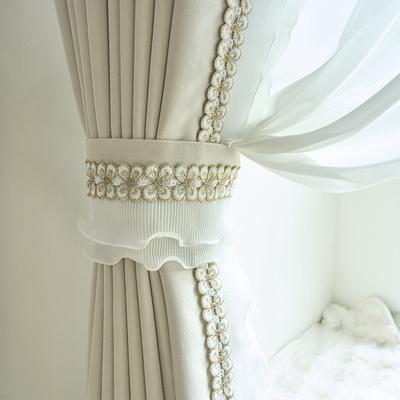 莱来米奶油ins风遮光窗帘