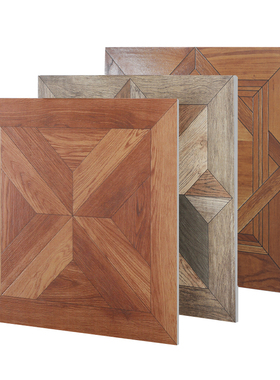 美式瓷砖仿木纹砖实木中式600x600仿古客厅卧室复古地砖防滑哑光