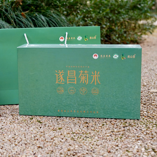 柘山里遂昌菊米礼盒装石练野菊