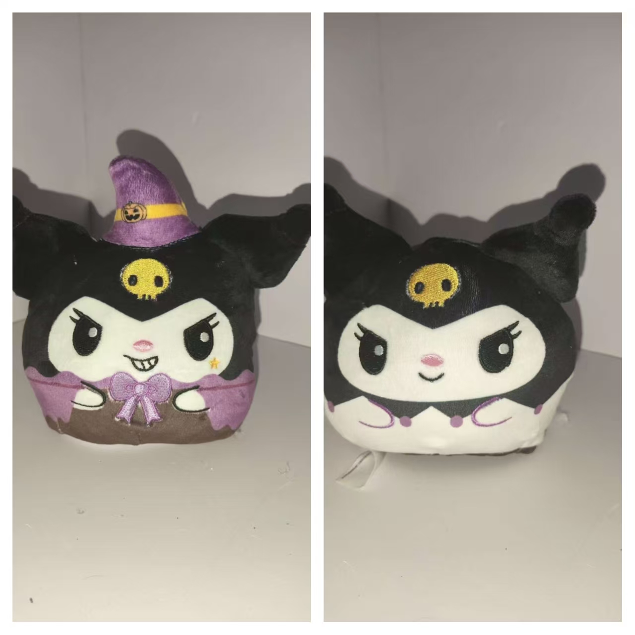 正版茶龟联名翻转双面kitty猫美乐蒂玉桂狗库洛米玩偶