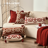 新年喜庆抱枕婚庆靠垫中式 国风客厅新房乔迁婚房年货布置沙发腰枕