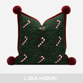 高级圣诞节氛感抱枕沙发客厅圣诞节装 饰礼物绿色毛绒床头靠垫靠枕