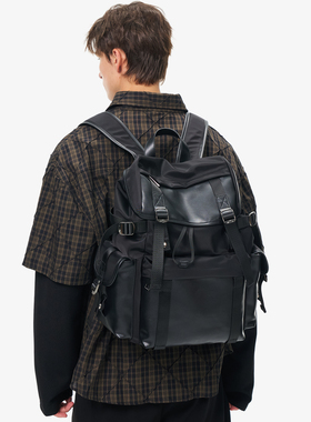 NESBIT【游侠】潮流双肩包男大容量通勤背包女休闲电脑包学生书包