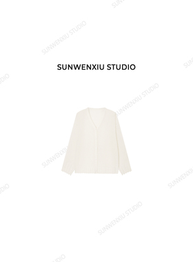 swx studio 清风 莱赛尔亚麻混纺镂空长袖夏日空调房防晒开衫4116