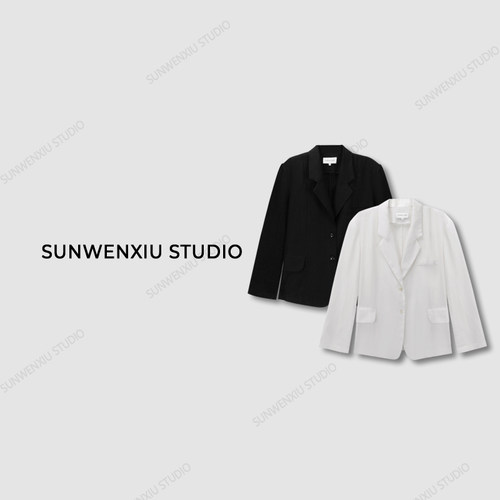 swx studio “强烈推荐！”100%亚麻夏日防晒西服外套