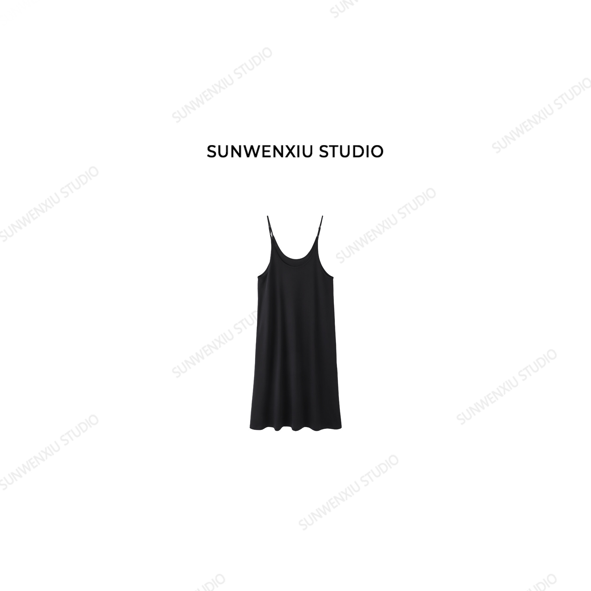 swx studio 无限可能 闭眼随心配显瘦轻薄凉快可调节背带裙241A