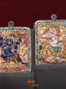 随身微唐男女手绘微唐随身吊坠