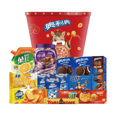 奥利奥饼干零食礼盒新春年货送礼