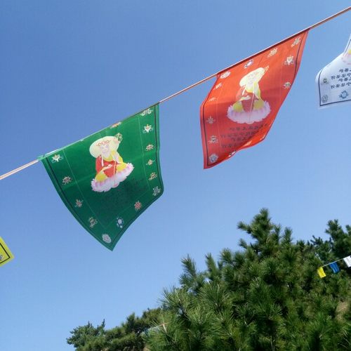 南无地藏王五色定业真言风马旗