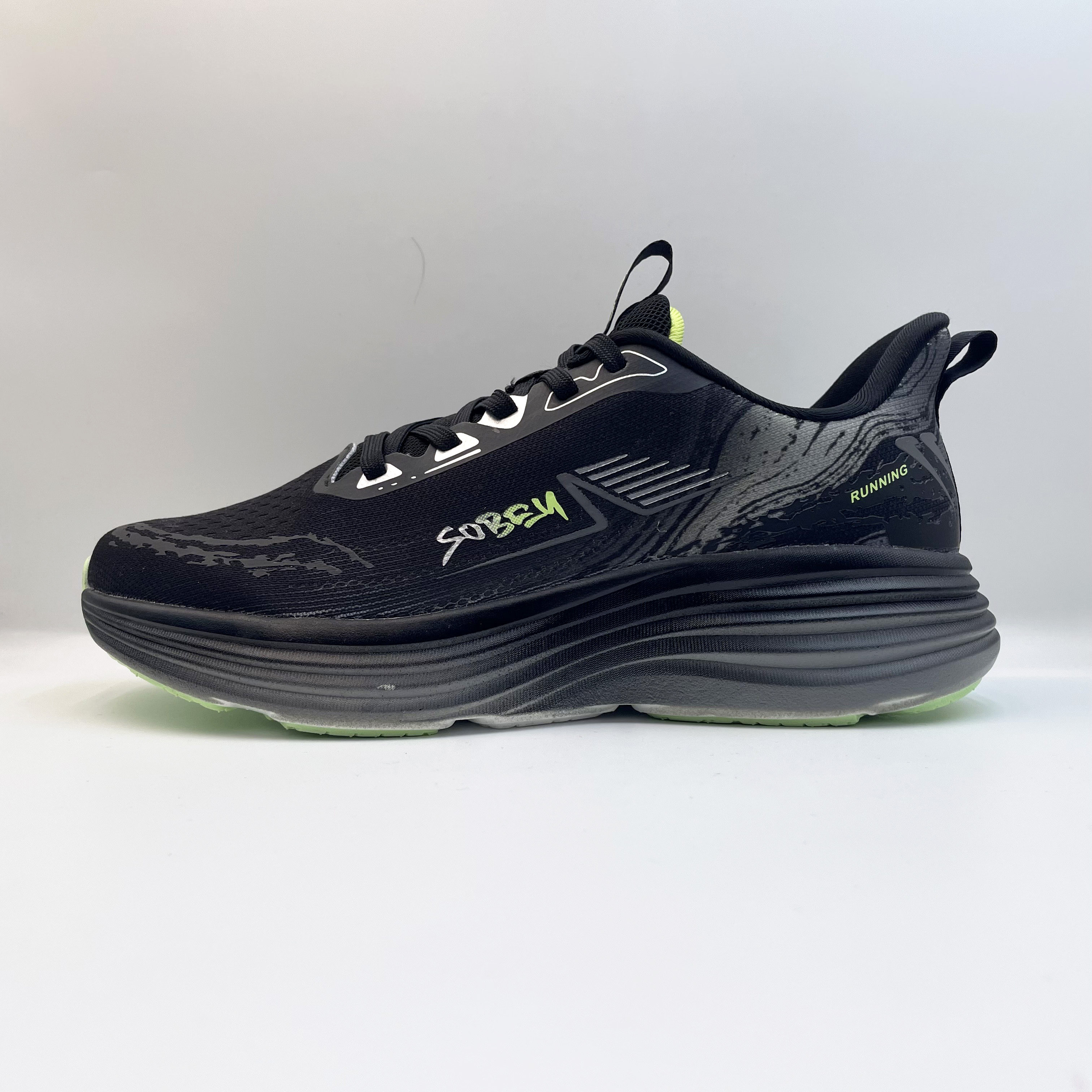 sobey速波春季新款情侣百搭舒适女子回弹男子防滑回弹运动休闲鞋