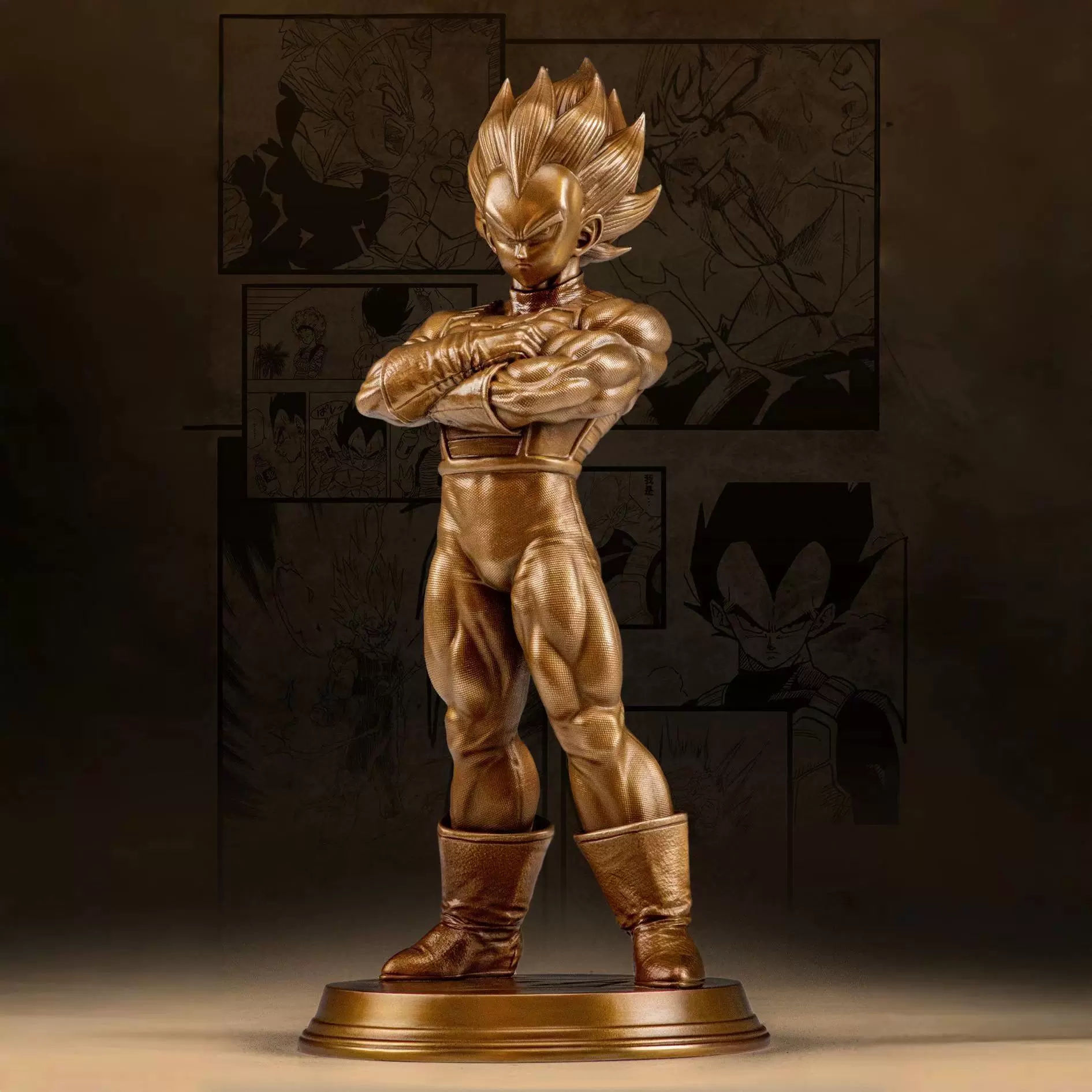 奥格瑞玛龙珠青铜摆件雕像动漫礼