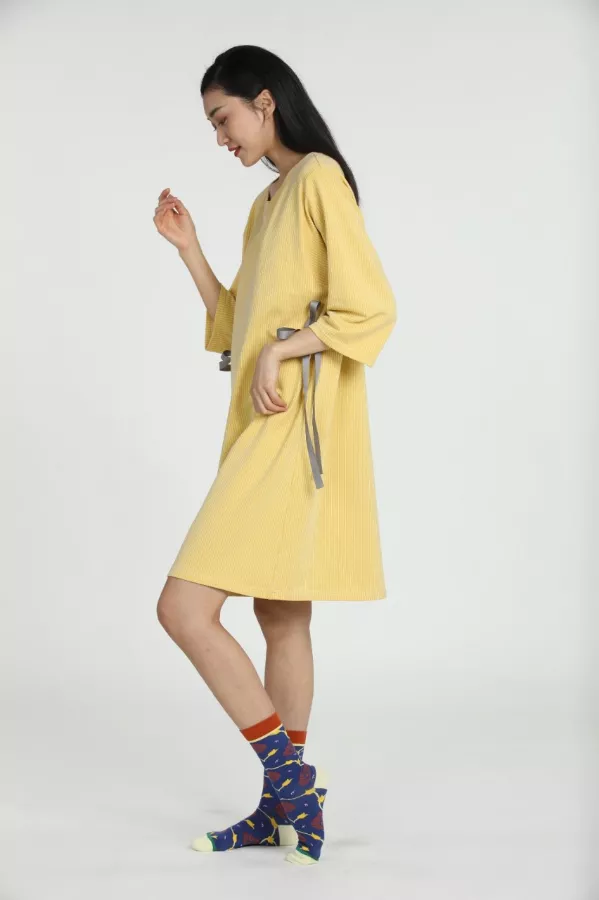 rime韵魅猫咪贴布绣套头连衣裙亲子套装舒适圆领休闲可外穿家居服