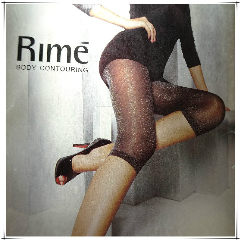清仓特价RIME韵魅专柜正品30D银丝五分裤袜1H3572百搭打底女丝袜