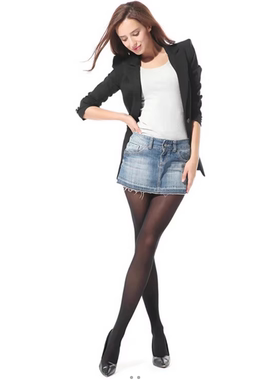 RIME韵魅30D四季抗起球水光连裤袜隐形光腿神器面膜女丝袜30625肤