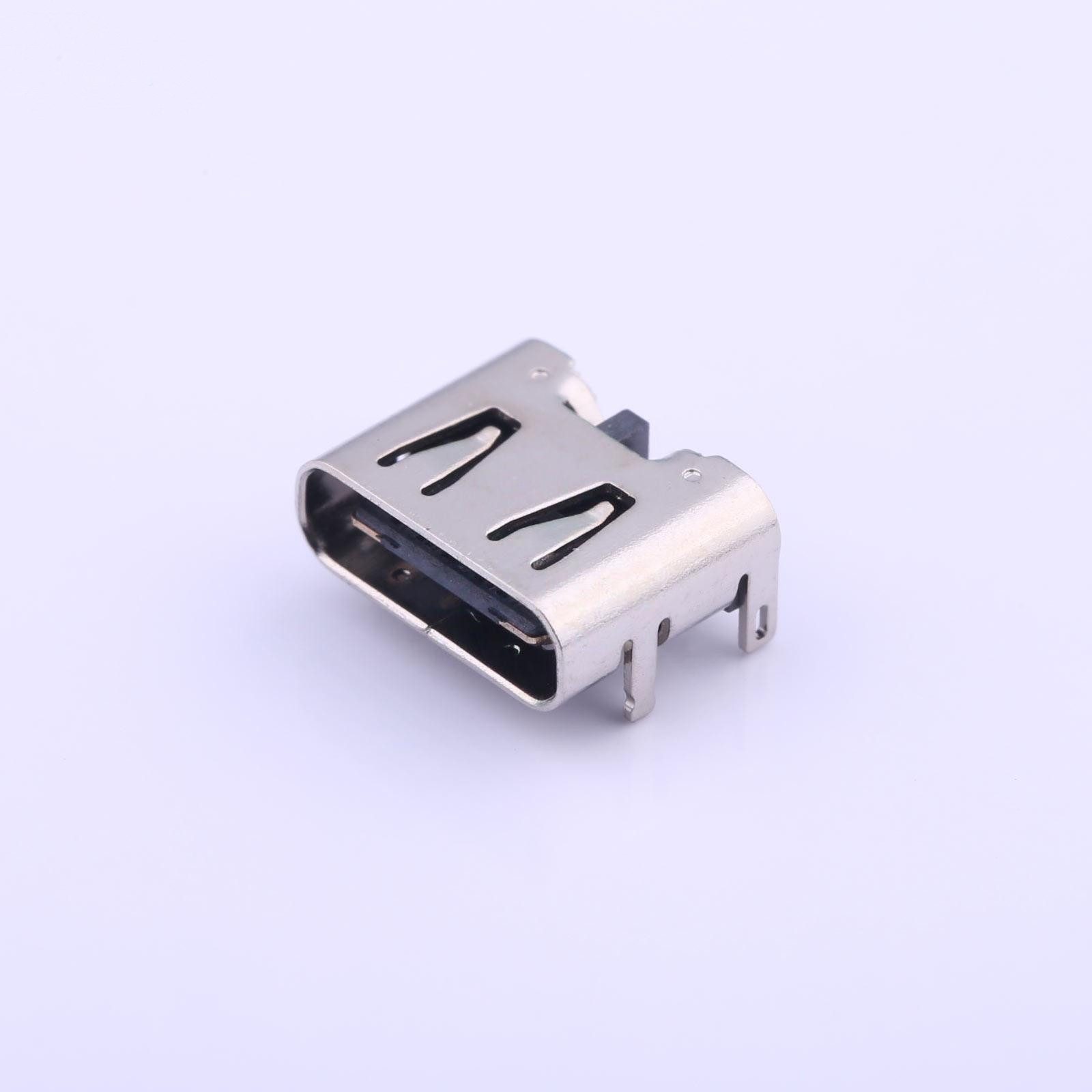 type-c-31-m-16韩国韩荣hro/usb连接器usb-type c母座/封装smd