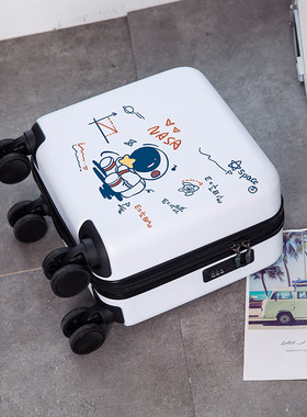 小型行李箱141518寸卡通儿童男女学生旅行箱轻便登机拉杆箱可爱